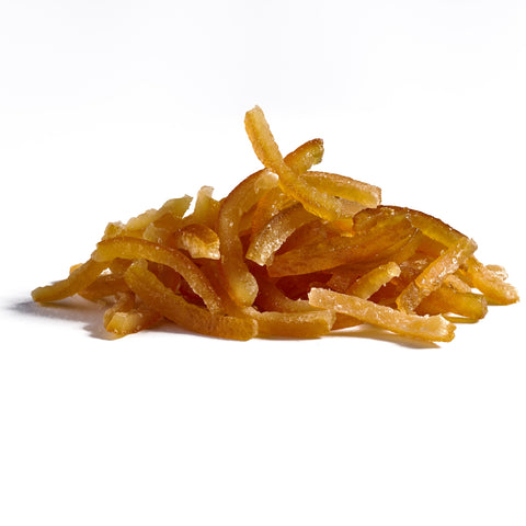 רצועות תפוז מסוכרות