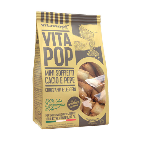 מאפה חיטה מלאה עם גבינה פקורינו ופלפל 120 גרם