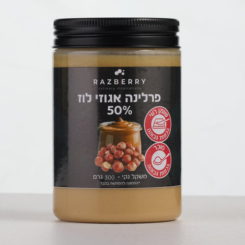 פרלינה אגוזי לוז 50%