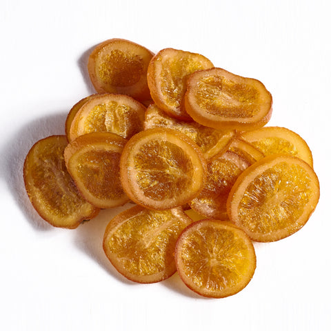 פלחי תפוז מסוכרים